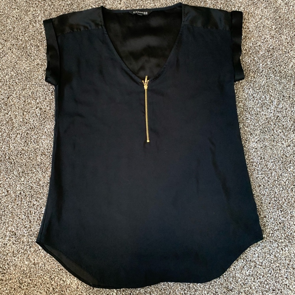 Express black blouse